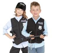 RUBIE'S Déguisement de Policier pour enfant - Taille Unique (5-8ans) Halloween