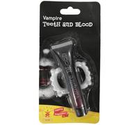 Rubie's Tube De Faux Sang Et Dentier De Vampire