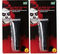 RUBIE'S - Tube de Peinture Noire pour Visage - I-32602 Halloween (Lot de 2)