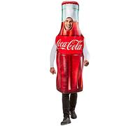 Rubie's Tunique en mousse pour adulte en forme de bouteille de Coca-Cola, comme indiqué, taille unique, comme sur l'image, taille unique