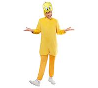 Rubies Unisex Looney Tunes Tweety Costume Jumpsuit and Headpiece, comme sur l'image, X-Large Mixte Adulte