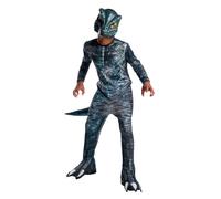 Rubies Velociraptor Blue (146 Cm) Custom Gris Enfants