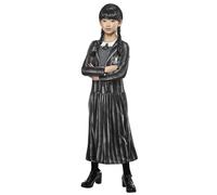 RUBIE'S Wednesday Netflix officiel - Déguisement uniforme Mercredi pour enfant/ado - Taille 11-13 ans Halloween