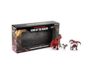 Rubie's WizKids Donjons et Dragons Icônes des Royaumes, Archdevils - Hutijin, Moloch, Titivilus, DND Miniatures