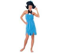 Rubies Women's The Flintstone's Betty Rubble Costume Dress and Headpiece, Blue, Standard