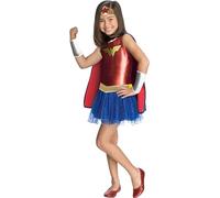 Rubie's Wonderwoman - Déguisement Robe Tutu Taille M Rouge