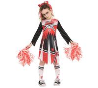 Rubie's Zombie Cheerleader Kids Fancy Dress 5-6 Years