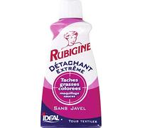 Détachant tâches organiques Rubigine - Flacon 100 ml - Tâches grasses colorées