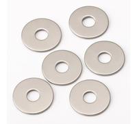 Rubigo Lot de 20 rondelles M3 x 14 x 1 mm en acier inoxydable A2 304 pour vis, boulons