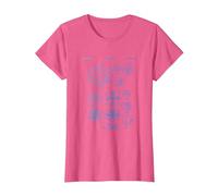 Rubik Puzzle de compétition en Forme de Cube breveté T-Shirt, Femme, Rose Chiné, S