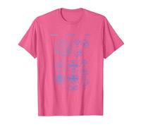 Rubik Puzzle de compétition en Forme de Cube breveté T-Shirt, Homme, Rose Chiné, S