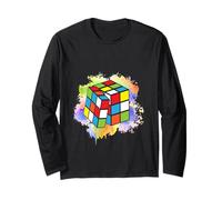 Rubik Rubix Rubics Player Cube Lovers Femme Homme Garçon Enfant Manche Longue