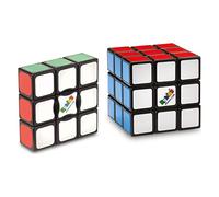 Rubik's- Rubik’s Classic Solving, for Beginners Starter Pack, The Original 3x3 Cube and Edge Puzzle Classique à résolution de problèmes, pour débutants, 6063509