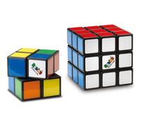 Rubik's Advanced Cube Set 3 x 3 + 2 x 2 - Jeu de puzzle Rubik's - Pack de 2 et 3 x 3 cubes - Couleurs assorties originales - 6064009 - Jouet pour