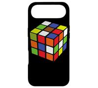 Rubiks Cube coloré 3 x 3 Cube Jeu mathématique Speed Cubing Puzzle Coque pour iPhone Air