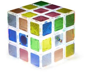 Rubik's Cube Cube Pulse, Casse-tête Lumineux pour Adultes et cubeurs Rapides : relevez Le défi et résolvez Le Cube Avant Que Les lumières ne s’éteignent. Jeu Stimulant, Rapide et addictif dès 8 Ans