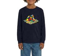 Rubik's Cube En Train De Fondre T-Shirt Manches Longues Ado Premium