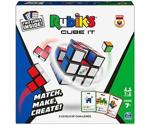 Rubik's Cube It - Jeu De Casse-Tête 3d Adulte Et Enfant Rubik’s Cube Magique - Jeu De Rapidité - Reconstruire Un Cube Entier Ou Inventer Des Formes - Résolution De Problème - Jouet Enfant 7 Ans Et +