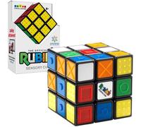 Rubik's Cube - Rubiks Cube Sensory 3x3 - Jeu Casse-Tête Adulte Et Enfant - Jouet Sensoriel pour Malvoyants Ou Non Voyants - Puzzle Résolution Problème - Jeu Enfant 8 Ans Et +