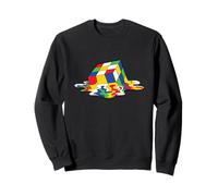 Rubik's Cube - Puzzle - Fondant - Cool - Graphique - Design Sweatshirt
