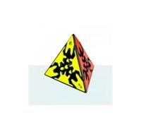 Rubik's Cube Qiyi Gear Pyraminx Bord Noir