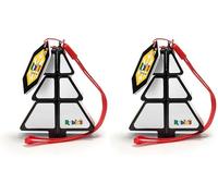 Rubik's Cube Sapin DE Noel - Jeu Casse-Tête Adulte Et Enfant Mini Puzzle Porte-Clés Sapin Format 1x2x3 Thème Noel - Décoration Arbre Noel - Résolution De Problème - Jouet Enfant 8 Ans Et +