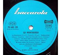 Rubin Artos Chor - La montanara / Vinyl record [Vinyl-LP]