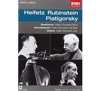 Rubinstein And Heifetz: Beethoven / Mendelssohn / Walton