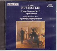 Rubinstein Anton – Concerto pour piano n°5, Caprice russe – Import