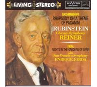 Rubinstein - Rachmaninoff: Rhapsody on a Theme Paganini/Falla: Nights in The Gardens of S [Import]