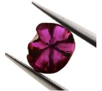 Ru BIJOUX - Pierre trapiche de Mogok, Birmanie, Myanmar