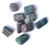 Rubis en fuchsite, pierres taillées de qualité A -- ±1,5-3,5cm ; ±300g