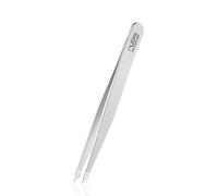 Rubis Evolution 2 en 1 - Pince à épiler pointue pour poils incarnés - Pince à épiler - Épilation des sourcils - Blanc