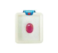 Rubis Manik naturel de qualité Aa++ 7,50 Ratti 6,25 carats, pierre de naissance originale non chauffée, non traitée, certifiée par l'esprit de la terre, pierre précieuse naturelle en vrac-B0BCFTT6-DNM