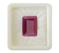 Rubis naturel calibré de 55carat, pierre précieuse en vrac, forme rectangulaire, guérison des chakrasastronomie et astrologie, fabrication de bijoux, pierre précieuse de 2 carats