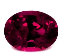 Rubis non chauffé non brûlé de 4,05 carats, pierre précieuse rouge sang de pigeon du Mozambique, rubis certifié en laboratoire