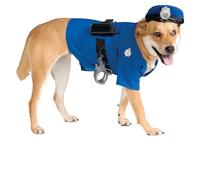Rubis Officielle Pet Costume pour Chien, Police, Taille XL