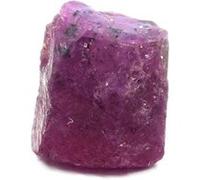 RUBIS - Pierre Naturelle en Provenance de Tanzanie, Kiteto District - Pierre précieuse, rouge, certificat d'authenticité inclus 5.47 ct - Dimension 8 x 7 x 6 mm Rouge G