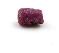 RUBIS - Pierre Naturelle en Provenance de Tanzanie, Kiteto District - Pierre précieuse, rouge, certificat d'authenticité inclus 2.82 ct - 8 x 6 x 5 mm Rouge G