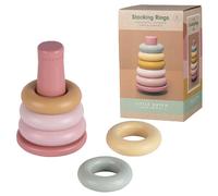 Rubo Toys Little Dutch Anneaux à empiler Rose