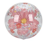 Little Dutch 2014448 Ballon de plage gonflable en forme de fleur Rose