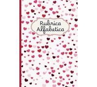 Rubrica alfabetica: Quaderno A5 quadretti con 4 pagine per ogni lettera | un posto per scrivere la data su ogni pagina