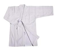 Rubruan Kendo Kenjutsu Vêtements d'extérieur pour sports de combat - Uniforme japonaise traditionnelle de combat à l'épée Costume Karaté Ninja Aïkido Training Keikogi Veste pour homme et femme,