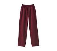 Rubruan Pantalon Chinois Kung Fu Homme - Arts Martiaux Traditionnels Taichi Wushu Kungfu Long Pantalon de Survêtement Pantalon de Jogging Pantalon de Loisirs Pantalon Homme Pantalon de Sport Coupe