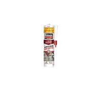 RUBSON 3178041326766 Mastic Murs et fenêtres Blanc Cartouche 280ml + 10% Gratuit, Incolore, Taille Unique