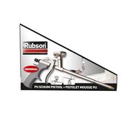 Rubson 5410091692988 Pistolet Mousse PU, silverl