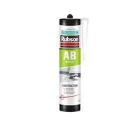 Rubson AB Mastic acrylique bâtiment spécial chantier , pour joints et fissures, cartouche 280ml