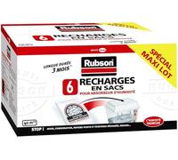 RUBSON Absorbeur CLASSIC Recharge Lot de 6