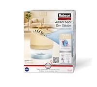 Rubson | Absorbeur d'Humidité Aero 360° Couleur Crème (1 appareil + 1 recharge de 450 g) - Absorbeur anti-humidité pour pièce jusqu'à 20 m² - Déshumidificateur d'air anti-odeur et anti-moisissure