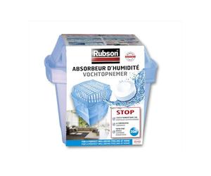 RUBSON absorbeur d'humidité "Basic" pour pièce de 20 m² - contient une recharge